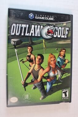 Outlaw Golf (Nintendo GameCube, 2002) Authentic, tested/works